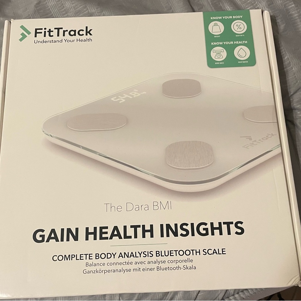 Fit Track Complete Body Analysis Bluetooth Scale